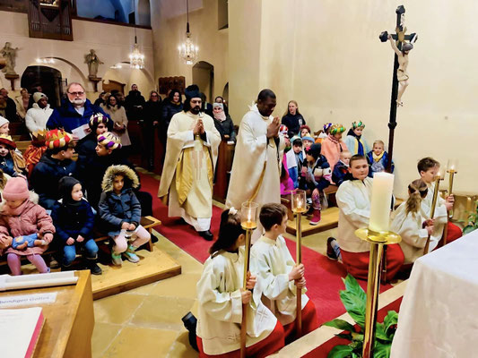 Sternsinger Sendungsmesse 04.01.2025