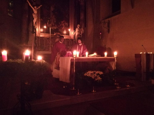 Rorate mit den Firmkandidaten GD 17.12.2024