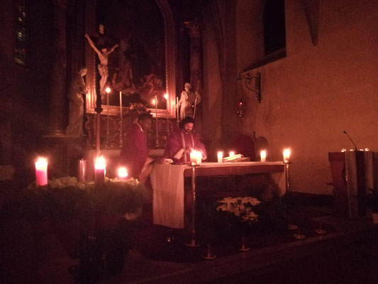 Rorate mit den Firmkandidaten GD 17.12.2024