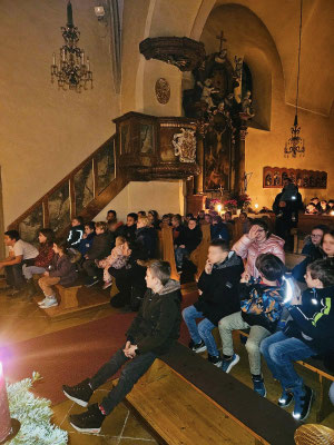 Hl. Messe bei Kerzenlicht 20.12 .2024