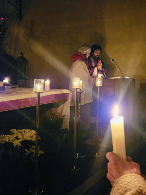 Hl. Messe bei Kerzenlicht 20.12 .2024