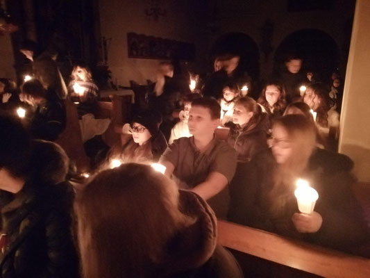 Rorate mit den Firmkandidaten GD 17.12.2024