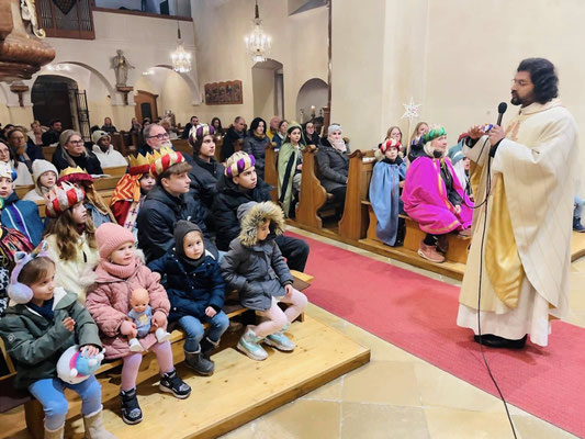 Sternsinger Sendungsmesse 04.01.2025