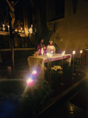 Hl. Messe bei Kerzenlicht 20.12 .2024