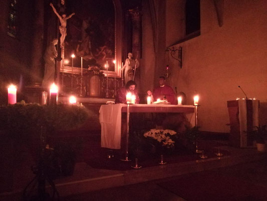 Rorate mit den Firmkandidaten GD 17.12.2024