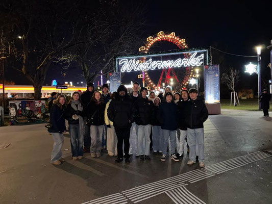 Jugendseelsorge Wintermarkt Besuch im Wiener Prater 2024