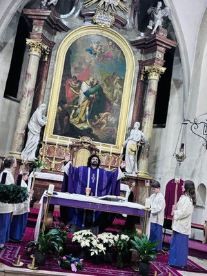 Adventmarkt und Kranzsegnung GD