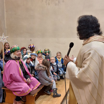 Sternsinger Sendungsmesse 04.01.2025