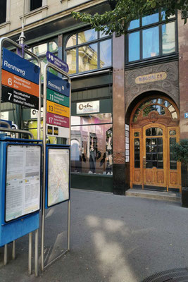 Praxis Kinnunen Rennweg Tram