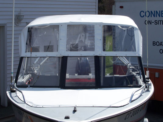 Boat Top and Front Panel