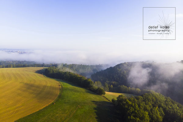 Nebel über Ostthüringen