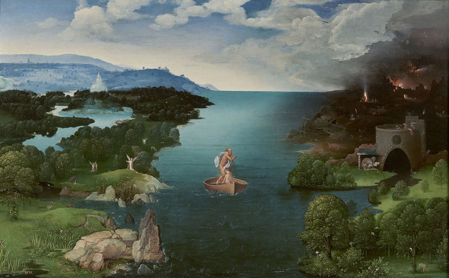 Joachim Patinir, "Passage du Styx", Museo Nacional del Prado, Madrid