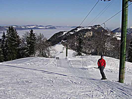 Skifahren Jura Balmberg und Grenchenberg