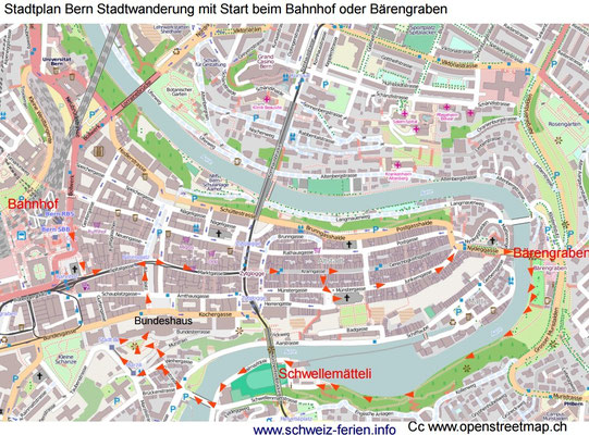 Stadtpläne und Karten Schweiz