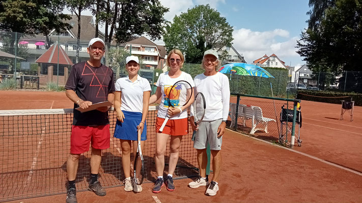 Das Team : Markus, Mariella, Hanna und Jan