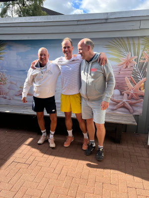 v.L. 2.bder Gruppe Thorsten Grabow  - Sieger Philipp Kley - 3.Jan Wendel