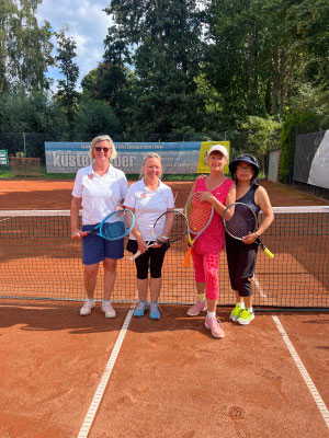 1. Halbfinale Damen Porombka/Mentz - Möller, Praetorius