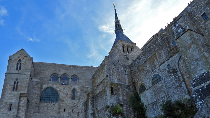 Mont Saint-Michel - Abtei.