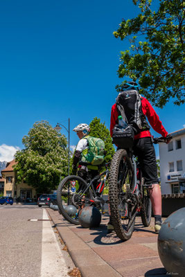 Radtour durch das Meraner Land mit unserem Guide Luis.