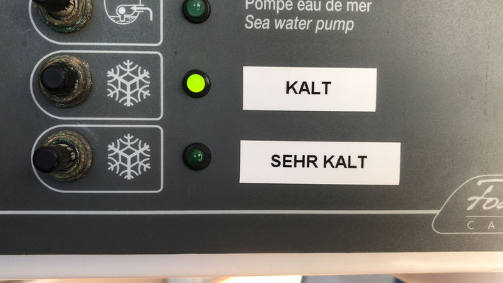 connecting electricity, "cold" and "very Cold"