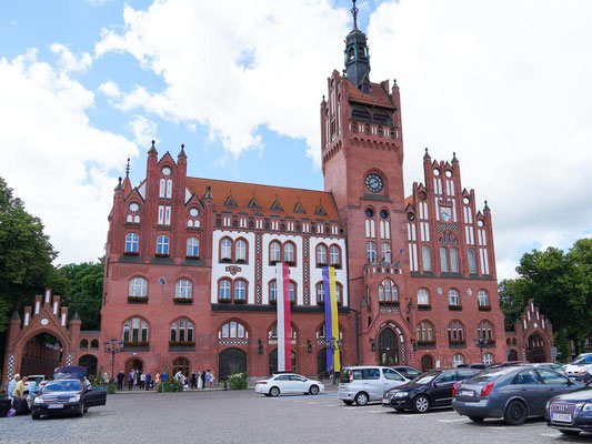 polnische Ostsee Slupsk Rathaus