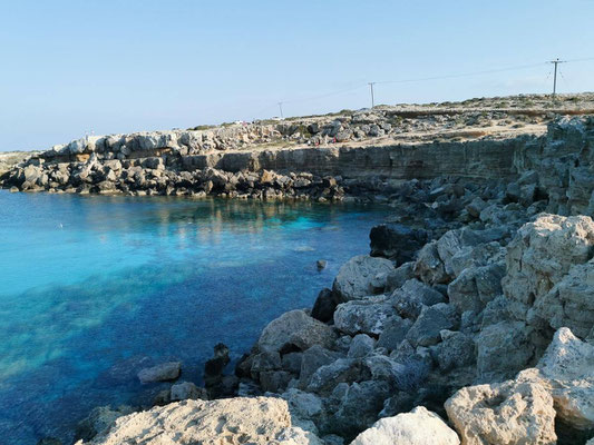 Zypern Wanderung Blue Lagoon