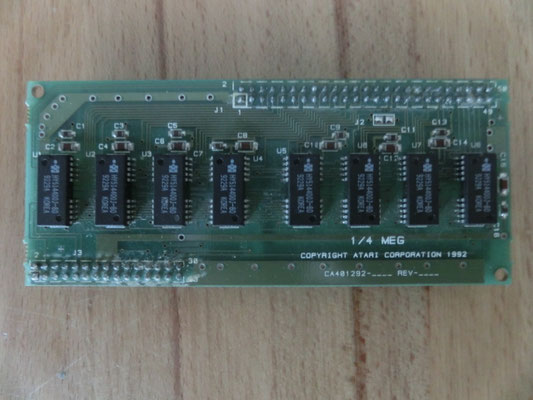 Original ATARI 4MB Speicherkarte Vorderseite