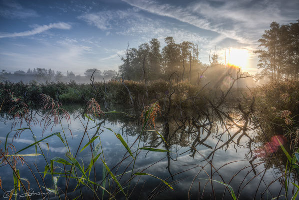 Sonnenaufgang im Deusmauer Moor 3