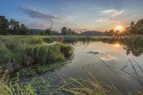 Sonnenuntergang im Deusmauer Moor 1