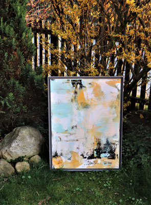 Weihnachtslichterwald im Frühling