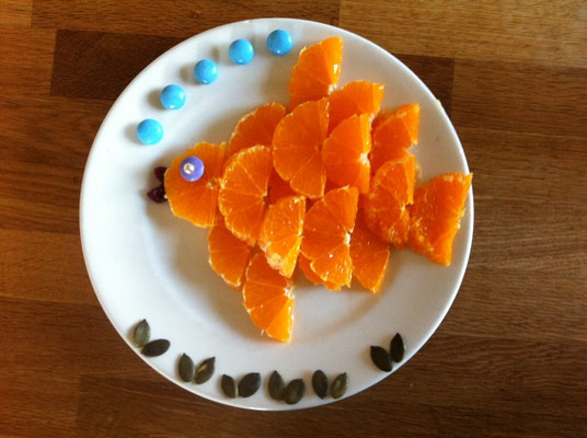 Orangen-Fisch