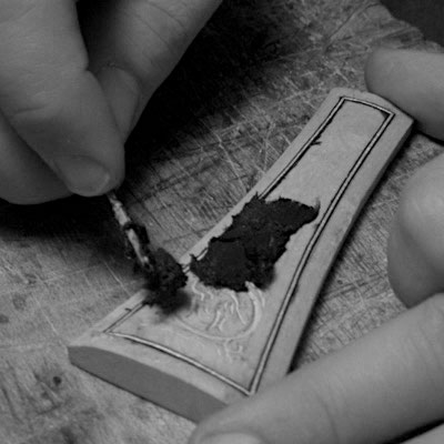 filling a baroque tailpice