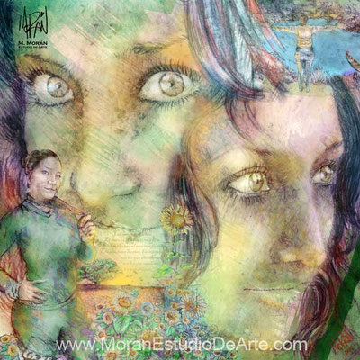 decoracion de interiores retrato historia familiar 