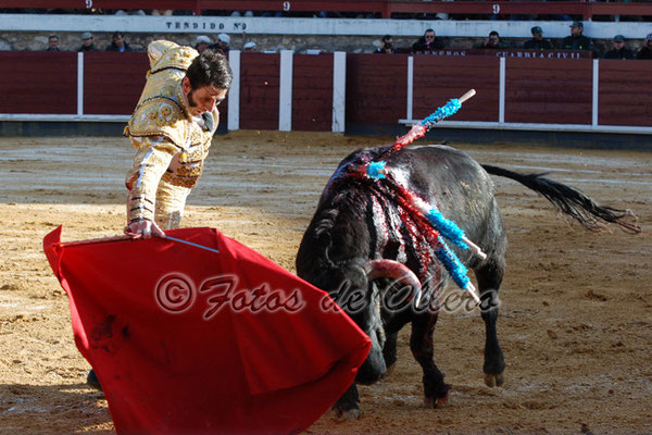 Juan Jose Padilla en Brihuega el 06/04/2013. Corrida de Primavera.