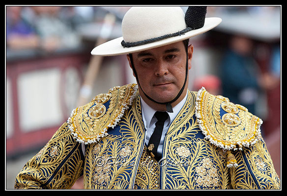 El Picador Antonio Jose Sanchezl en la cuadrilla de de Victor Puerto en Las ventas el 09/06/2011