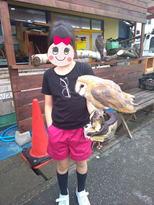 鷹匠体験 エキゾチックアニマル 鷹の庵