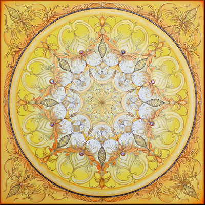 Sonnenstern 40x40 cm, verkauft