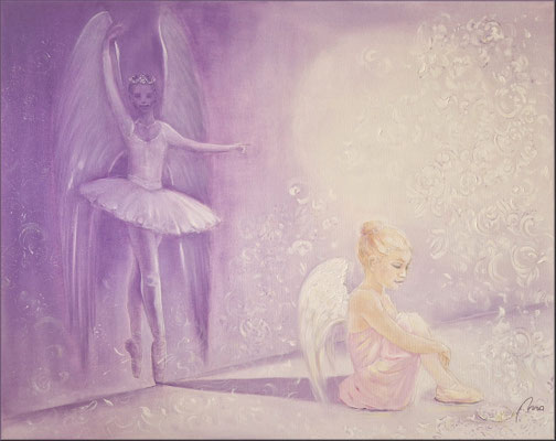 Keines zu klein, um königlich zu sein, 73 x 92 cm, Öl auf Leinwand, Fr. 1.300