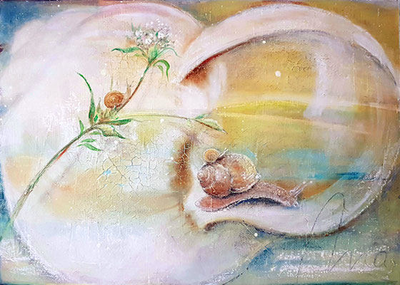 Heimkehr 50x70 cm, CHF 1.500