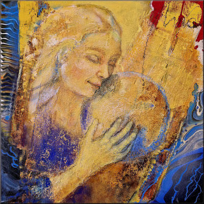 Mutter Gaia 50x50 cm CHF  1.500