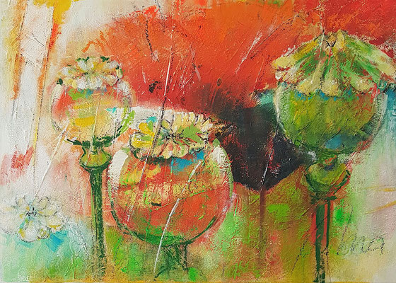 Das Leuchten auf kargem Boden 50x70 cm, CHF 1.550
