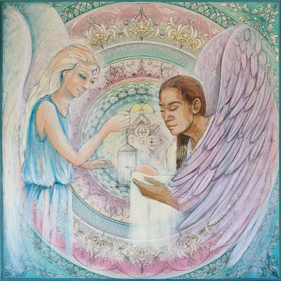 Acryltechnik, 100 x 100 cm, privat