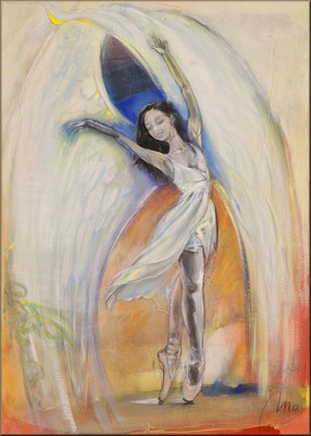 Himmlische Freude, 50 x 70 cm, Öl auf Leinwand, Fr. 950