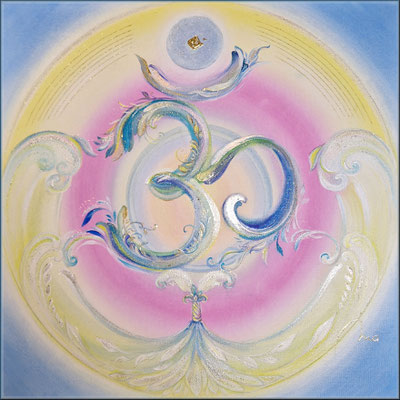OM, 40x40 cm, Acryl, Resinüberzug, CHF 490