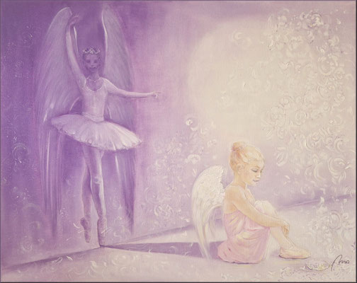 Keines zu klein, um königlich zu sein, 73 x 92 cm, Öl auf Leinwand, Fr. 1.500