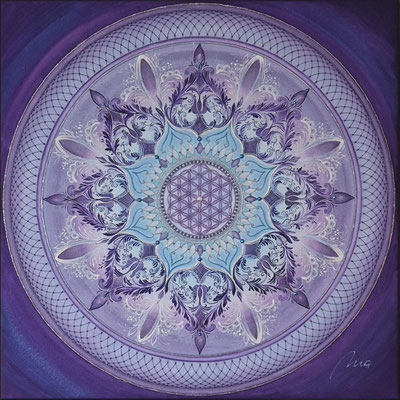 Energiebild 2, 60x60 cm, Privatbesitz