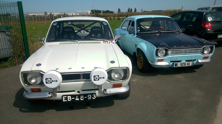 Ford Escort Mk1 RS 2000 Gr2 et RS 1600 (moteur BDA) Maxi Gr 2