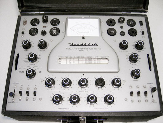 Lampemètre TT-1  : Vintage mais calibré ... test Gm en dynamique avec signal de 2 khz (pas 50hz comme les Hicock)