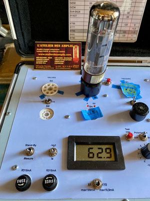 Lampemètre numérique GAREN FC2013 : mesure IP, abscence de gaz résiduel, isolement des pins ...