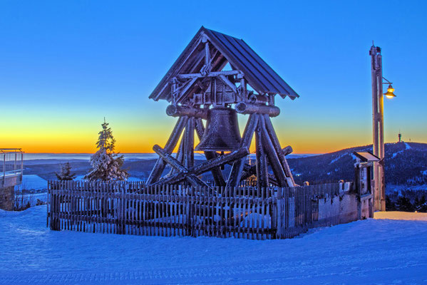 Friedensglocke auf dem Fichtelberg-Erzgebirge
